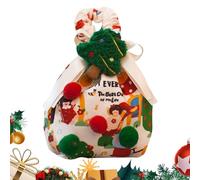 Petits Sacs À Bonbons De Noël,Pochette en Tissu Réutilisable pour Friandises,Sac À Surprises Pour Fêtes | Pour Cadeaux de Fête Rassemblements Familiaux Fêtes de Vacances