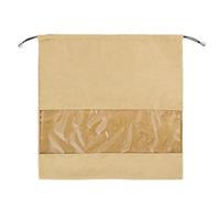 Petits Sacs à Cordon - Sac de Rangement à Cordon de Serrage, Cache-poussière Polaire | Sacs à poussière Fenêtre Transparents, Couvercle Anti-Poussière Polaire Design Unique et Sac de Rangement à