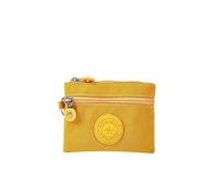 Petits sacs à monnaie en toile solide pour enfants avec porte-cartes pour hommes et femmes, sac de rangement pour étudiants, bus, carte de crédit, porte-monnaie, jaune, 1PCS