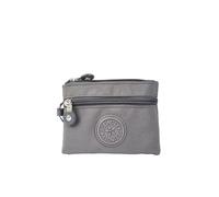 Petits sacs à monnaie en toile solide pour enfants avec porte-cartes pour hommes et femmes, sac de rangement pour étudiants, bus, carte de crédit, porte-monnaie, gris, 1PCS