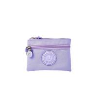 Petits sacs à monnaie en toile solide pour enfants avec porte-cartes pour hommes et femmes, sac de rangement pour étudiants, bus, carte de crédit, porte-monnaie, Violet-01., 1PCS