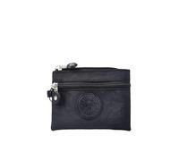 Petits sacs à monnaie en toile solide pour enfants avec porte-cartes pour hommes et femmes, sac de rangement pour étudiants, bus, carte de crédit, porte-monnaie, Noir , 1PCS