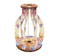 Petits Vases pour Fleurs | Vases Gemmes Décoratifs pour Salon - Pot De Culture Hydroponique Décoratif pour Centre De Table Décoration Maison Bibliothèque