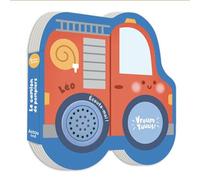 Petits véhicules sonores - léo le camion de pompiers - Marion Blanc - Auzou Philippe Eds - cartonné - Comptine, chant