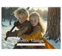 Petits Vikings (Calendrier mural 2027 DIN A3 vertical), CALVENDO calendrier mensuel: Photographies générées par l'IA d'enfants de l'ère Viking