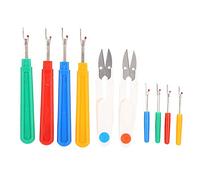 petjoyful 1 ensemble d'outils de couture colorés ciseaux à coudre coupe-fil coupe-fil découseurs avec poignées en plastique