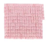 petjoyful 192 pièces tampon 3D Nail Art différents modèles lignes claires outils d'estampage de manucure pour Salon de manucure