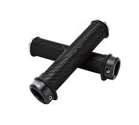 petjoyful 2 pièces/ensemble poignée de guidon de vélo Texture antidérapante poignées de couverture de guidon de vélo durables (Noire)