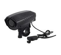 Petjoyful ABS 6 sons klaxon électrique forte cloche anneau d'alarme avec pince antidérapante