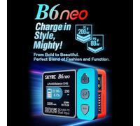 Petjoyful B6 Neo Smart DC 200W PD 80W LiPo Batterie Balance SK-100198 Compact 6S déchargeur (Noire)