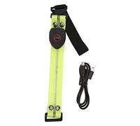 Petjoyful Brassard LED étanche et Rechargeable pour la sécurité Nocturne, pour la Marche en Plein air, la Course à Pied (Verte)