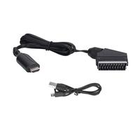 petjoyful Convertisseur d'interface multimédia HD vers SCART 480i 576i Prise en charge du connecteur HD vers SCART pour CRT VHS DVD