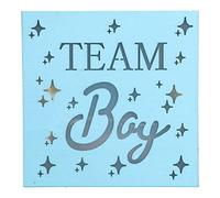 petjoyful Décorations de fête de cent jours pour bébé, couleur vive, lumière LED en bois, ornement pour fête prénatale