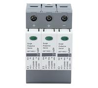 petjoyful Dispositif de parafoudre de Tension 3P parafoudres Basse Tension pour système d'alimentation CC 20-40KA 1000VDC