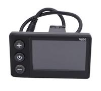 petjoyful Écran LCD pour vélo électrique Panneau de compteur d'affichage multifonctionnel résistant à l'eau pour guidon de 22,2 mm 24 V 36 V 48 V 60 V