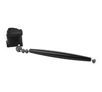 petjoyful Étui à craie de billard, format stylo, accessoire de billard portable de poche (Noire)