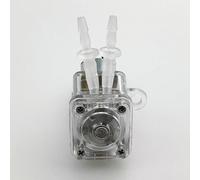 petjoyful GROTHEN Pompe péristaltique Pompe doseuse Mini pompe liquide Pompe à eau auto-amorçante Tube en silicone pour aquarium réservoir laboratoire analyse chimique 6 V 1 mm ID (Shv)