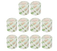 petjoyful Lot de 10 Bandes Auto-adhésives en Polyester Non tissé, imperméables et Respirantes, pour Animaux de Compagnie et de Sport (5 cm)