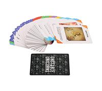 Petjoyful Mignon Dessin animé modèle Jeu de Cartes Adulte Portable fête de Vacances drôle Anglais Carte Bord Jeu Cadeau