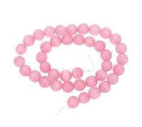 Petjoyful - perles œil de chat brillantes, plus lisses, Excellent polissage, pour bricolage, artisanat, Bracelets, colliers, boucles d'oreilles, bagues (Rose)