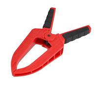 petjoyful Pince à ressort avec long nez plat, pince de fixation en plastique, accessoire de fixation pour le travail du bois (Ouverture de 3 pouces 75MM de profondeur 110MM)