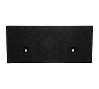 petjoyful Rampe de Bordure en Plastique de 5 cm d'épaisseur Rampe de seuil Portable pour Fournitures de Quai de Chargement d'allée de véhicule de Voiture (Noire)