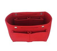 petjoyful Sac de Stockage cosmétique en Feutre Grande capacité Stockage Conception verrouillable Design Woman Storage Hands