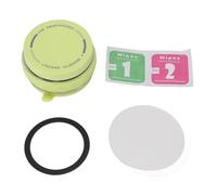 petjoyful Support de téléphone magnétique à Aspiration sous Vide Pliable Rotatif relevable Double Face Ventouse Support de téléphone pour Voiture (Vert Fluo)