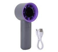 petjoyful Ventilateur de refroidissement portatif alimenté par USB, silencieux, haute vitesse, vent froid, pliable, batterie 2000 mAh, 6 W, pour voyage en plein air