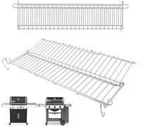 PETKAO 66044 Grille de réchauffement pour barbecue Weber GS4 Genesis II 300 Series, Genesis II E310 E315 E320 E330 E335 S315 Pièces de rechange pour grille Weber Genesis 2