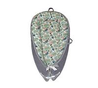 PetKids Reducteur de lit Bébé Coton 90x50cm Nid pour bébés Baby Nest nouveau-né Coussin pour bébé couffin de voyage portable cododo lit pour bébé et nourrisson (Style-11)