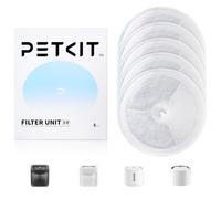 PETKIT Distributeur d’Eau filtrante pour Chat et Chien, 5 pièces Élément Filtrant, Filtre à Eau pour EVERSWEET 2.0 & 3.0 & CYBERTAIL, 0.25 kg, CE