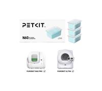 Petkit éliminateur d'animaux N60 exclusif pour bac à litière autonettoyant PUROBOT, contrôle des odeurs de toilettes pour chats (paquet de 3) 1 Box of 3