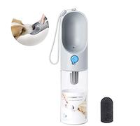 PETKIT Eversweet Distributeur d’Eau, Gourde pour Chien de Voyage pour Animal Domestique, BPA-Free,Antibactérienne,400ml (Gris)