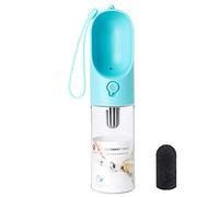 PETKIT Eversweet Distributeur d’Eau, One-Touch Bouteille pour Chien de Voyage,BPA-Free,Antibactérienne,400ml (Bleu)