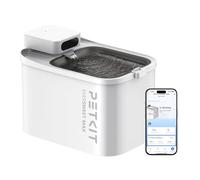 PETKIT EVERSWEET Max Fontaine a Eau Chat sans Fil, Fontaine a Eau Chat Chien Acier Inoxydablee, 26dB Ultra Silencieux, Contrôlé par l'APP, 83 Jours d'alimentation,3L Grande Capacité