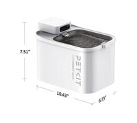 Fontaine à eau - Petkit - Eversweet Max Smart - Noir - Intérieur - Autonomie 83 jours