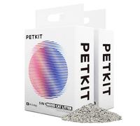 PETKIT Litière Mixte 5 en 1 pour Chats,Chasse d'eau,sans Odeur, avec Charbon Actif, Ultra Absorbante et à Séchage Rapide Litière Tofu pour Chats(Deux Sacs)