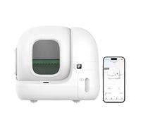 PETKIT Pura Max 2.0 Litière Automatique pour Chat - Auto-nettoyante - Élimination des odeurs - Contrôle par Application - Capacité maximale de 76 l pour Plusieurs Chats