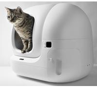 PETKIT Pura Max 2 Bac à litière autonettoyant pour chat, 76 L, xSecure, désodorisant N50 et coussin de litière offerts et 2 sacs poubelle