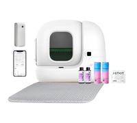 Petkit Litière automatique Puramax 2 Pack premium 76 L Blanc