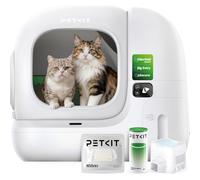 PETKIT Purobot Max 3 Litiere Chat Autonettoyante, Grande Ouverture, Double Désodorisation, Anti-fuites/Pincement, xSecure, Contrôle APP, Capacité 76L,Tapis Anti-adhérent 3.0, pour Plusieurs Chats