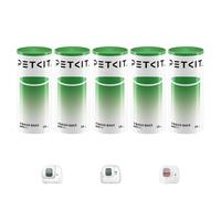 PETKIT Sac Poubelle de Toilette pour Chat avec Cordon, Sacs Poubelles Automatiques pour PURA MAX 2 et PUROBOT Max Pro,Chats/Chiens Litière pour Chats Résistant Aux Rayures,5 rouleaux * 18 (90pcs)