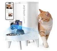PETKIT YumShare Solo 2 Distributeur Croquettes Chat Automatique avec Caméra, Reconnaissance faciale Multi-Chats, WiFi 2.4 GHz & 5GHz, Vision Nocturne, Contrôle Via App, Jusqu'à 5 Repas par Jour