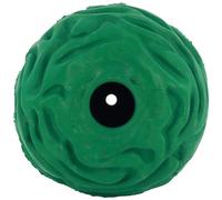 PetKORE Luna Ball - Grand jouet pour chien et chiot, en caoutchouc souple, dentition et mastication, surface tactile, rebond et rapport, jeu d'intérieur et d'extérieur Vert 10,2 cm