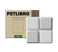 PETLIBRO 6 Paquets de Déshydratants pour Animaux de Compagnie, Sac de Déshydratant pour Garder la Nourriture pour Chat et Chien au Sec et Fraîche, Forfait 3 Mois pour AF005, AF006, AF103,AF203, AF301
