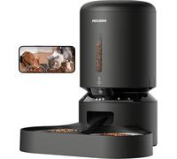 PETLIBRO Distributeur Croquettes 2 Chat avec 1080P Camera, 5G et 2.4G WiFi Mangeoire Automatique pour Animaux avec Bols en Acier Inoxydable, Gamelles pour Chats ou Chiens