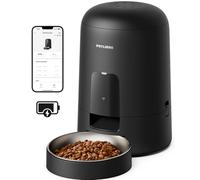 PETLIBRO Distributeur Croquettes Chat Automatique, Wi-FI 2,4 GHz, 2L, Noir
