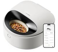 PETLIBRO Distributeur Nourriture Humide Chat, 2,4 GHz WiFi Contrôle par Application Wi-FI, avec Refroidissement Semi-conducteur, 3 Jours de Fraîcheur, Distributeur Croquettes Chat Humide (Blanc)