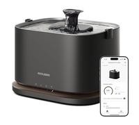 PETLIBRO Dockstream 2 Fontaine à Eau sans Fil pour Chats, 3L/101oz, avec Batterie et Plateau en INOX, Distributeur d'eau WiFi 5GHz, idéal pour Chats et Chiens - Distributeur Eau Chat Automatique
